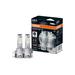 COPPIA LAMPADE LAMPADINE H15 LED HL EASY OSRAM LUCE BIANCA 6000K