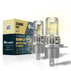 Kit Simply H4 Oe Fit Pro Classic 3300K ( 2 Pcs ) •Codice articolo 417594C•EAN 8057587715232
