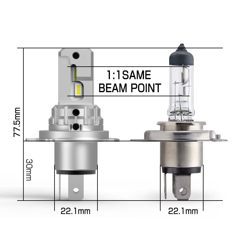 Kit Headlight SIMPLY OEFIT H4-H19 (2PCS) •Codice articolo 417584•EAN 8051886328391 - immagine 3