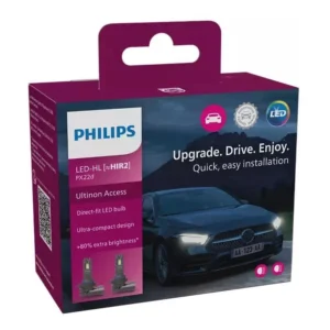 SET 2x LED Lampadine auto 11012 U2500 CX HIR2 PX22d/20W/12V 6000K