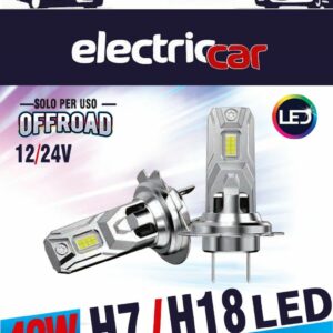 LAMPADA H7 12/24 V LED 4000LM -6000K