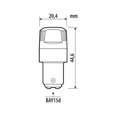LAMPADA Ultra-Lumen Series - (P21/5W) - BAY15d - 2 pz - immagine 2