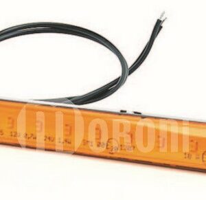 SEGNALATORE INGOMBRO ARANCIO LED 12/24V