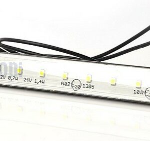 SEGNALATORE INGOMBRO BIANCO LED 12/24V.