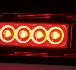 Fanalino ingombro 4 led 5 SIDE MARKER ARANCIO